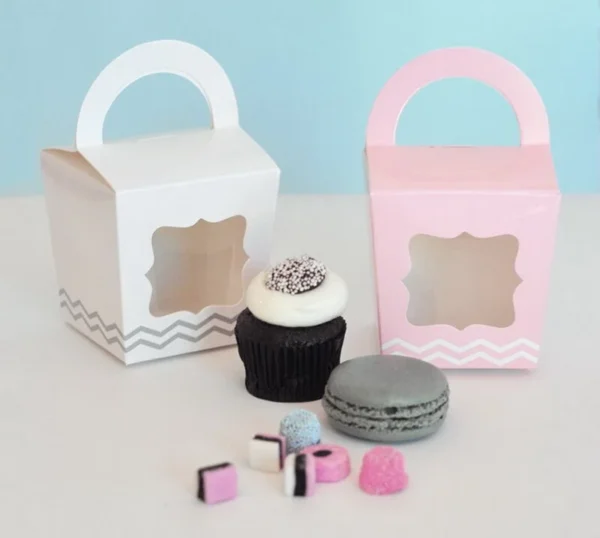 Custom Individual Cupcake Boxes